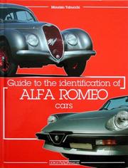 Cover of: Guide to the Identification of Alfa Romeo Cars by Maurizio Tabucchi