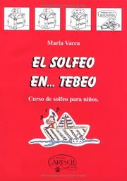 Cover of: El Solfeo En¹ Tebeo | Maria Vacca
