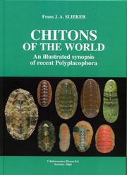 Cover of: Chitons of the World by Frans J. A. Slieker