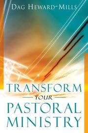Cover of: Transform Your Pastoral Ministry