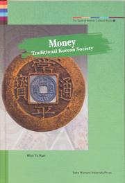 Cover of: Money: Traditional Korean Society