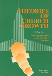 Cover of: Theories of Church Growth