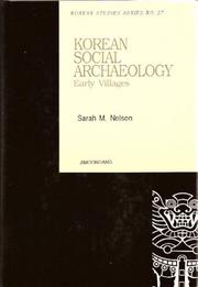 Cover of: Korean Social Archaeology by Sarah M. Nelson