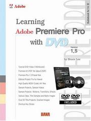 Cover of: Learning Adobe Premiere Pro 1.5 with DVD