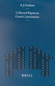 Cover of: Collected Papers on Greek Colonization (Mnemosyne, Bibliotheca Classica Batava Supplementum)