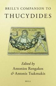 Cover of: Brill's Companion to Thucydides (Brill's Companions in Classical Studies)