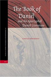 Cover of: Book Of Daniel And The Apocryphal Daniel Literature