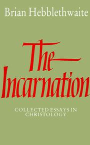 Cover of: The Incarnation | Brian Hebblethwaite