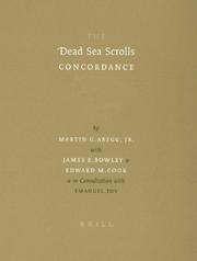 Cover of: Dead Sea Scrolls Concordance Vol 3: Biblical Text from Qumran and Other Sites
