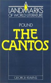 Cover of: Ezra Pound, The cantos