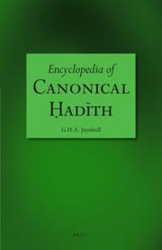 Cover of: Encyclopedia of Canonical Hadith