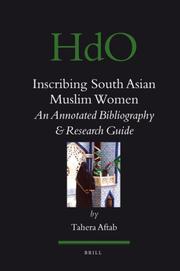 Cover of: Inscribing South Asian Muslim Women by Tahera Aftab