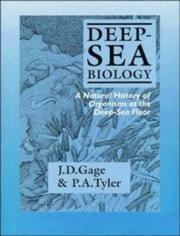 Cover of: Deep-Sea Biology by John D. Gage, Paul A. Tyler