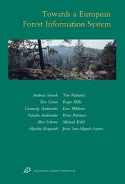 Cover of: Towards A European Forest Information System: European Forest Institute Research Reports