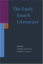 Cover of: The Early Enoch Literature (Supplements to the Journal for the Study of Judaism)