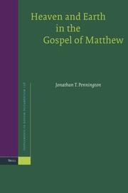 Cover of: Heaven and Earth in the Gospel of Matthew (Supplements to Novum Testamentum)