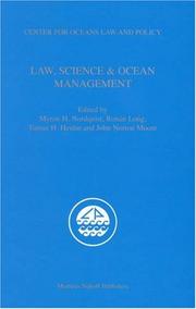 Cover of: Law, Science & Ocean Management (Center for Oceans Law and Policy)