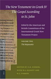 Cover of: The New Testament in Greek IV (New Testament Tools and Studies)