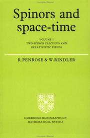 Cover of: Spinors and Space-Time