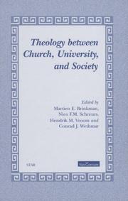 Cover of: Theology Between Church, University, and Society by 