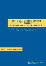 Cover of: SCHOOL IMPROVEMENT THROUGH PERFORMANCE F (Contexts of Learning, 10)
