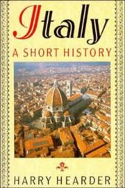 Cover of: Italy by Harry Hearder