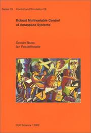 Robust multivariable control of aerospace systems by Declan Bates