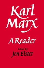 Cover of: Karl Marx by Karl Marx