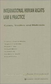 Cover of: International Human Rights Law and Practice: Cases, Treaties and Materials