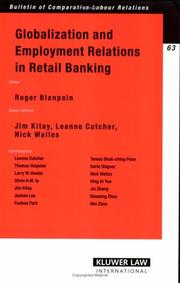 Cover of: Globalization and Employment Relations in Retail Banking