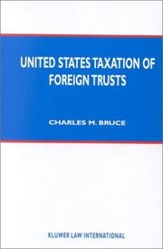 Cover of: United States Taxation of Foreign Trusts