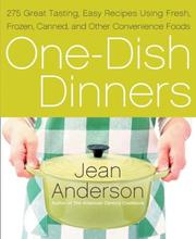 Cover of: One-Dish Dinners by Jean Anderson