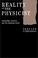 Cover of: Reality and the Physicist