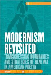 Cover of: Modernism Revisited: Transgressing Boundaries and Strategies of Renewal in American Poetry. (DQR Studies in Literature)