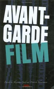 Cover of: Avant-Garde Film. (Avant-Garde Critical Studies 23) (Avant Garde Critical Studies)