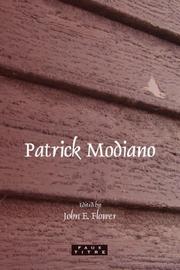 Cover of: Patrick Modiano. by John, E. Flower