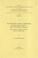 Cover of: Le Livre Des Canons Armeniens (kanonagirk' Hayoc') De Yovhannes Awinec'i. Eglise, Droit Et Societe En Armenie Du... (Corpus Scriptorum Christianorum Orientalium) ... Scriptorum Christianorum Orientalium)