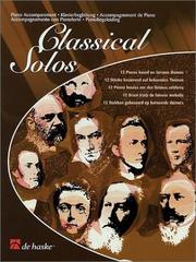Cover of: Classical Solos with CD (Audio)
