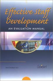 Cover of: Effective Staff Development: An Evaluation Manual (Syllabus Series, 2)