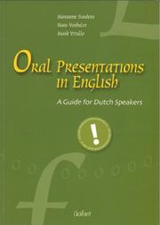 Cover of: Oral Presentations in English: A Guide for Dutch Speakers