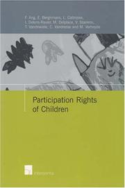 Cover of: Participation Rights of Children