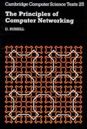 Cover of: The principles of computer networking