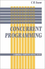 Cover of: Concurrent programming | C. R. Snow