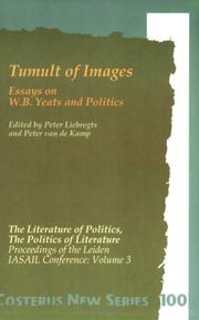 Cover of: Tumult of Images: Essays on Yeats and Politics (The Literature of Politics, the Politics of Literature - Proceedings of the 1991 Leiden Iasail)