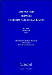 Cover of: Youngsters Between Freedom & Social Limits: Reaction Pattern Research