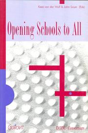 Opening schools to all by John Sayer