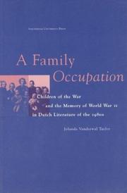 Cover of: A Family Occupation