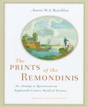 Cover of: The prints of the Remondinis: an attempt to reconstruct an eighteenth-century world of pictures