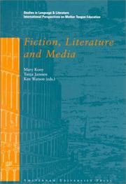 Fiction, literature and media by Mary Kooy, Tanja Janssen, Ken Watson