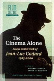 Cover of: The Cinema Alone by 